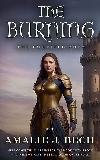 3D mockup of Thunder #27848 - Premade Fantasy Book Cover | BookCoverZone