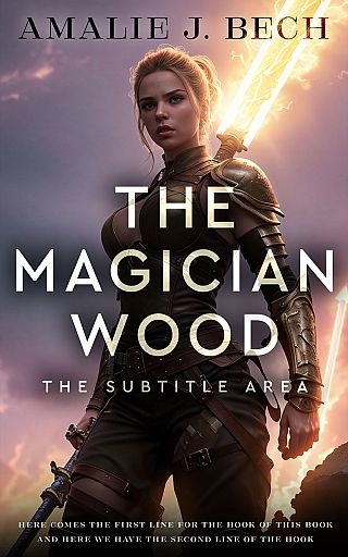 3D mockup of Thunder #27936 - Premade Fantasy Book Cover | BookCoverZone