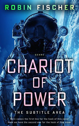 3D mockup of Blue Zodiac #28004 - Premade Science Fiction Book Cover | BookCoverZone