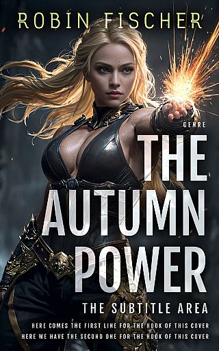 3D mockup of Soft Amber #28078 - Premade Science Fiction Book Cover | BookCoverZone