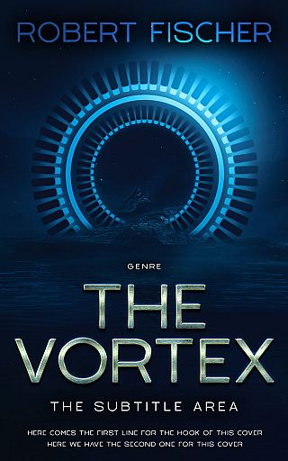 3D mockup of Black Pearl #28128 - Premade Science Fiction Book Cover | BookCoverZone