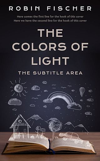 3D mockup of Baltic Sea #28176 - Premade Abstract Book Cover | BookCoverZone