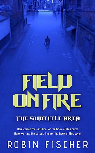 3D mockup of Persian Blue #28194 - Premade Mystery & Thriller & Suspense Book Cover | BookCoverZone