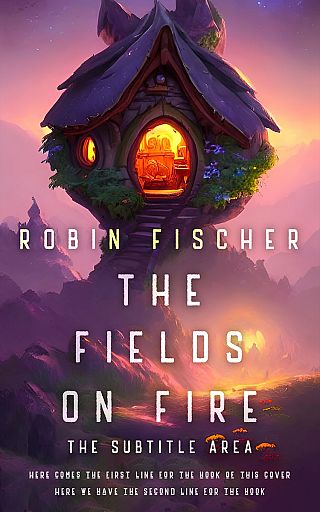 3D mockup of Thunder #28244 - Premade Fantasy Book Cover | BookCoverZone
