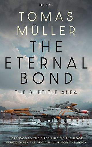 3D mockup of Oslo Gray #28486 - Premade Science Fiction Book Cover | BookCoverZone