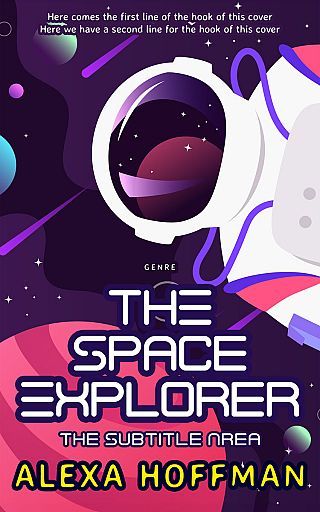 3D mockup of Kobi #28555 - Premade Science Fiction Book Cover | BookCoverZone