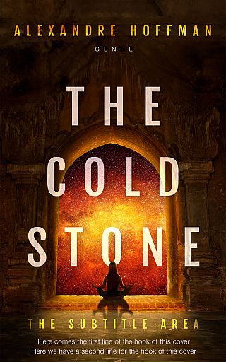 3D mockup of Raw Sienna #28691 - Premade Religion & Spirituality Book Cover | BookCoverZone