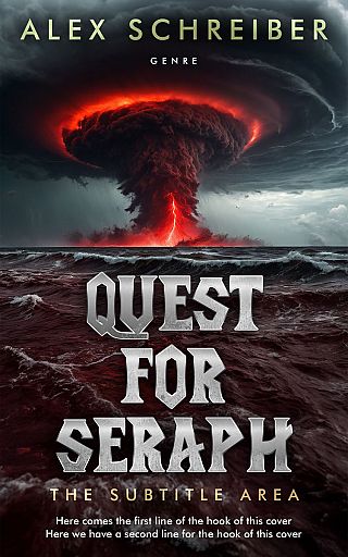 3D mockup of Thunder #28707 - Premade Apocalyptica Book Cover | BookCoverZone