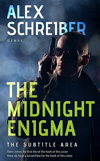 3D mockup of Ebony #28715 - Premade Mystery & Thriller & Suspense Book Cover | BookCoverZone