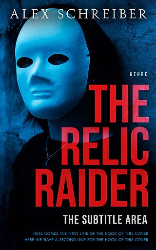 3D mockup of Brick Red #28763 - Premade Mystery & Thriller & Suspense Book Cover | BookCoverZone