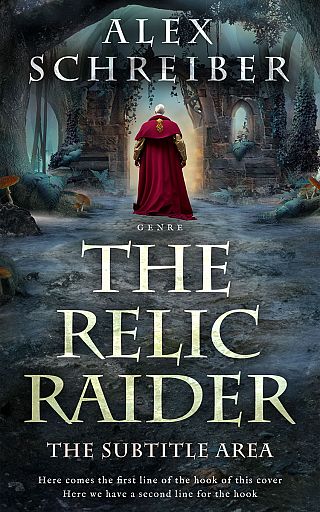 3D mockup of Outer Space #28804 - Premade Fantasy Book Cover | BookCoverZone