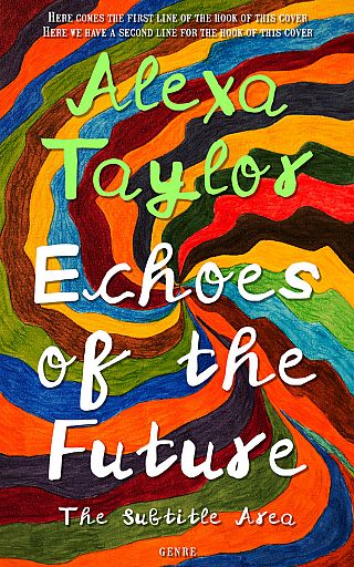 3D mockup of Ecstasy #28886 - Premade Abstract Book Cover | BookCoverZone