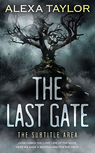 3D mockup of Outer Space #28968 - Premade Horror Book Cover | BookCoverZone