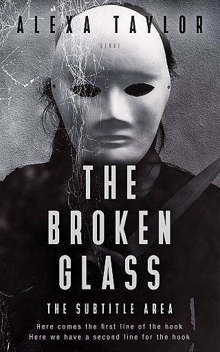 3D mockup of Thunder #28974 - Premade Horror Book Cover | BookCoverZone