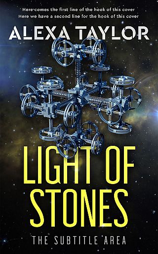 3D mockup of Shark #29116 - Premade Science Fiction Book Cover | BookCoverZone