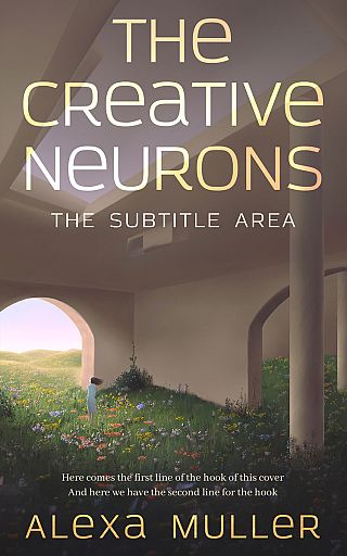 3D mockup of Pine Cone #29176 - Premade Fantasy Book Cover | BookCoverZone