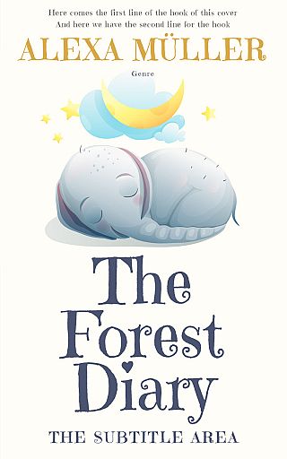 3D mockup of Gray Nurse #29234 - Premade Nature Book Cover | BookCoverZone