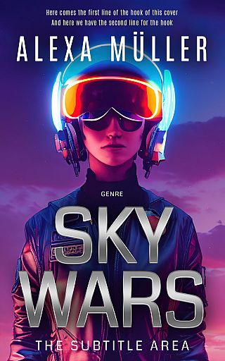 3D mockup of Jacarta #29250 - Premade Science Fiction Book Cover | BookCoverZone