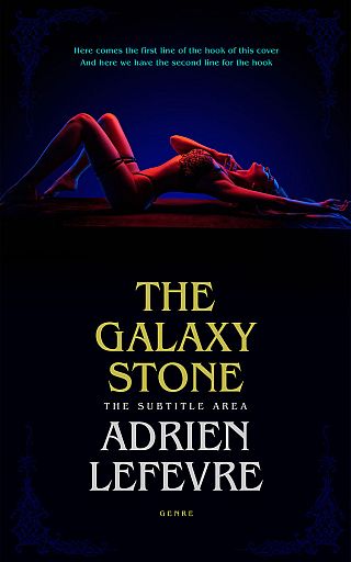 3D mockup of Ebony #29278 - Premade Romance Book Cover | BookCoverZone