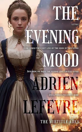 3D mockup of Woody Brown #29319 - Premade Romance Book Cover | BookCoverZone