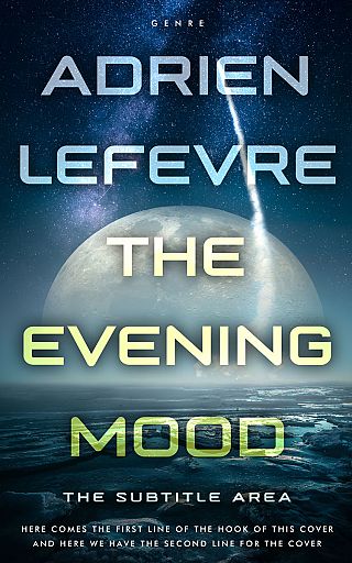 3D mockup of Powder Ash #29341 - Premade Science Fiction Book Cover | BookCoverZone