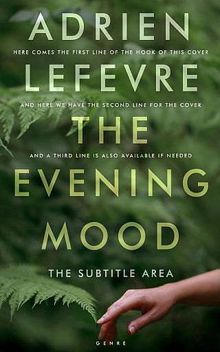 3D mockup of Green Kelp #29345 - Premade Nature Book Cover | BookCoverZone