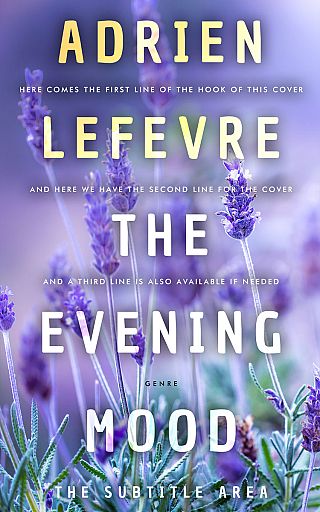 3D mockup of Wild Blue Yonder #29350 - Premade Nature Book Cover | BookCoverZone