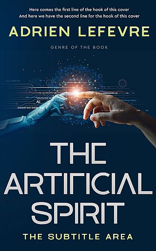 3D mockup of Tiber #29422 - Premade Science Fiction Book Cover | BookCoverZone