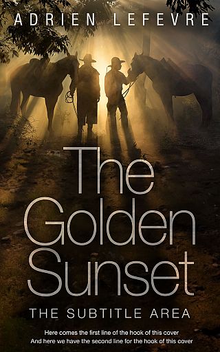 3D mockup of Eternity #29428 - Premade Action & Adventure Book Cover | BookCoverZone