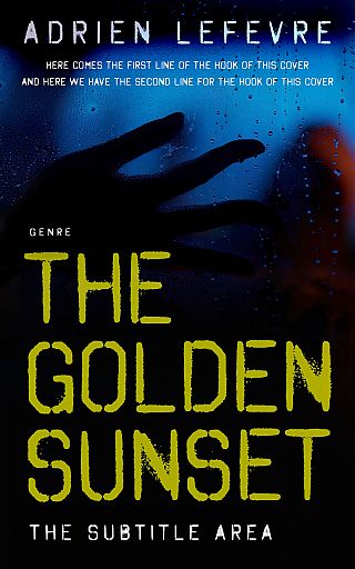 3D mockup of Lemon Ginger #29456 - Premade Mystery & Thriller & Suspense Book Cover | BookCoverZone