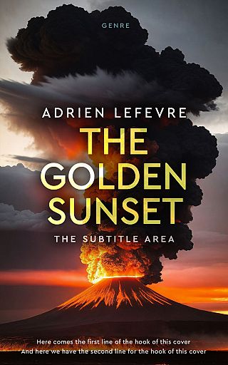 3D mockup of Cocoa Brown #29486 - Premade Action & Adventure Book Cover | BookCoverZone