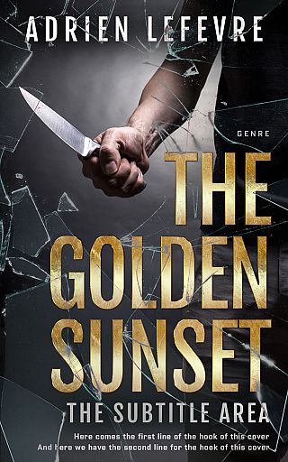 3D mockup of Shark #29510 - Premade Mystery & Thriller & Suspense Book Cover | BookCoverZone