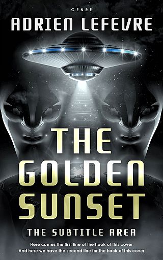 3D mockup of Shark #29550 - Premade Science Fiction Book Cover | BookCoverZone