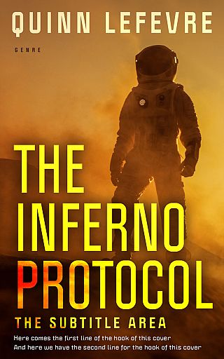 3D mockup of Desert #29551 - Premade Science Fiction Book Cover | BookCoverZone