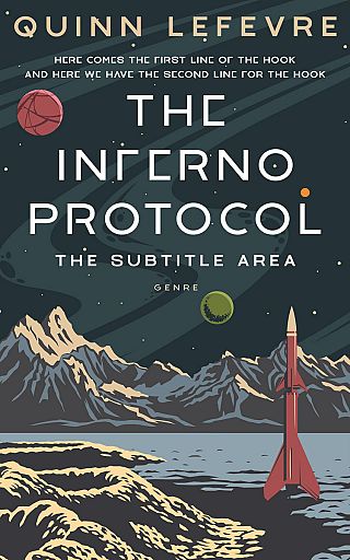 3D mockup of Outer Space #29560 - Premade Apocalyptica Book Cover | BookCoverZone