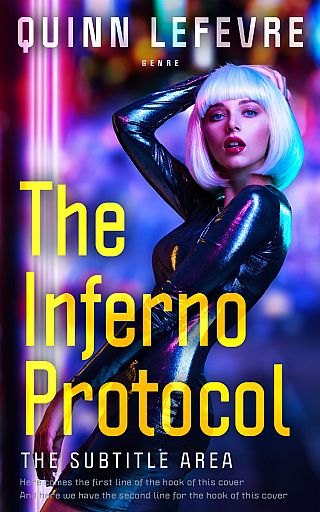 3D mockup of Calico #29584 - Premade Science Fiction Book Cover | BookCoverZone