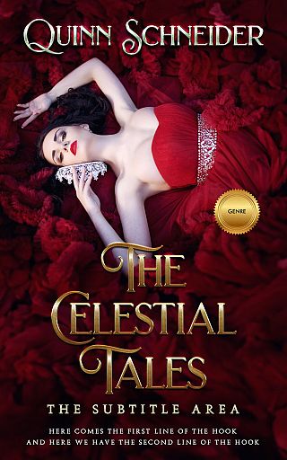 3D mockup of Aubergine #29610 - Premade Chick Lit Book Cover | BookCoverZone