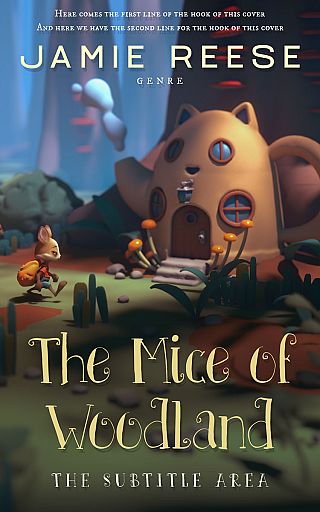 3D mockup of Heavy Metal #29657 - Premade Fantasy Book Cover | BookCoverZone