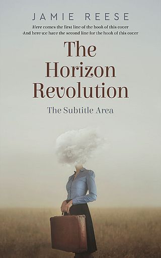 3D mockup of Kangaroo #29685 - Premade Abstract Book Cover | BookCoverZone