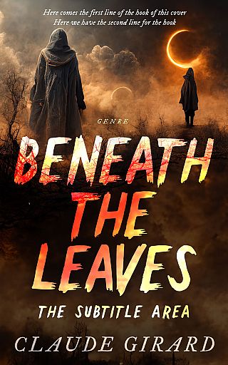 3D mockup of Di Serria #29847 - Premade Horror Book Cover | BookCoverZone