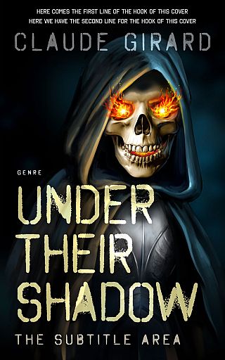 3D mockup of Sorrell Brown #29874 - Premade Horror Book Cover | BookCoverZone