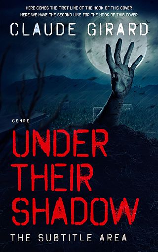 3D mockup of Black Pearl #29877 - Premade Apocalyptica Book Cover | BookCoverZone