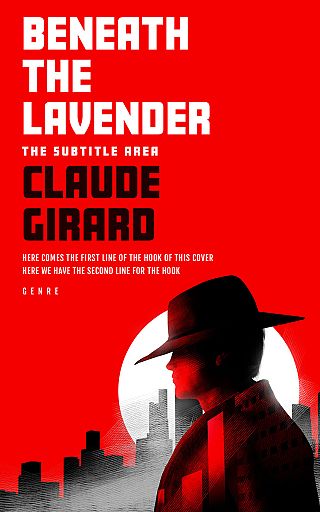 3D mockup of Red #29950 - Premade Mystery & Thriller & Suspense Book Cover | BookCoverZone