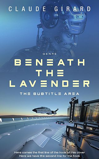 3D mockup of Kashmir Blue #29962 - Premade Science Fiction Book Cover | BookCoverZone