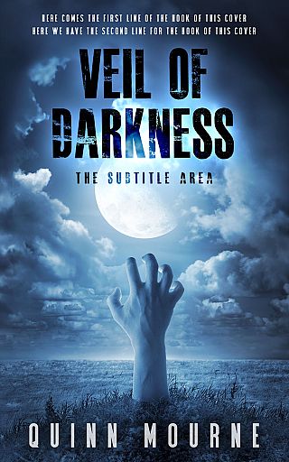 3D mockup of San Juan #30022 - Premade Horror Book Cover | BookCoverZone