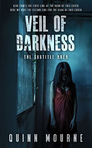 3D mockup of Mirage #30023 - Premade Horror Book Cover | BookCoverZone