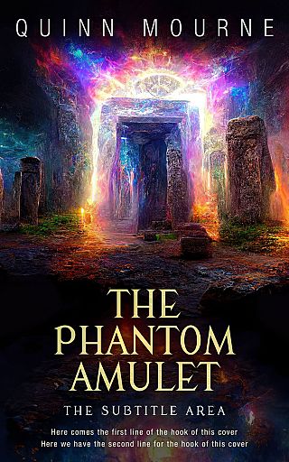 3D mockup of Eunry #30042 - Premade Fantasy Book Cover | BookCoverZone