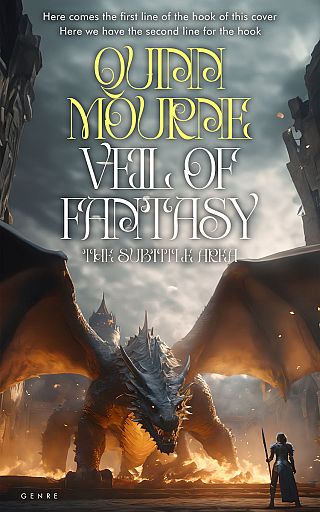 3D mockup of Flint #30089 - Premade Fantasy Book Cover | BookCoverZone