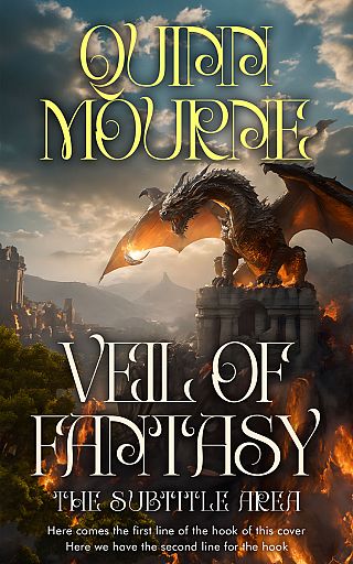 3D mockup of Armadillo #30093 - Premade Fantasy Book Cover | BookCoverZone