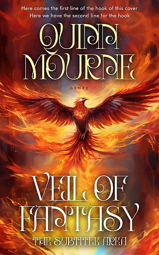 3D mockup of Red Robin #30097 - Premade Fantasy Book Cover | BookCoverZone